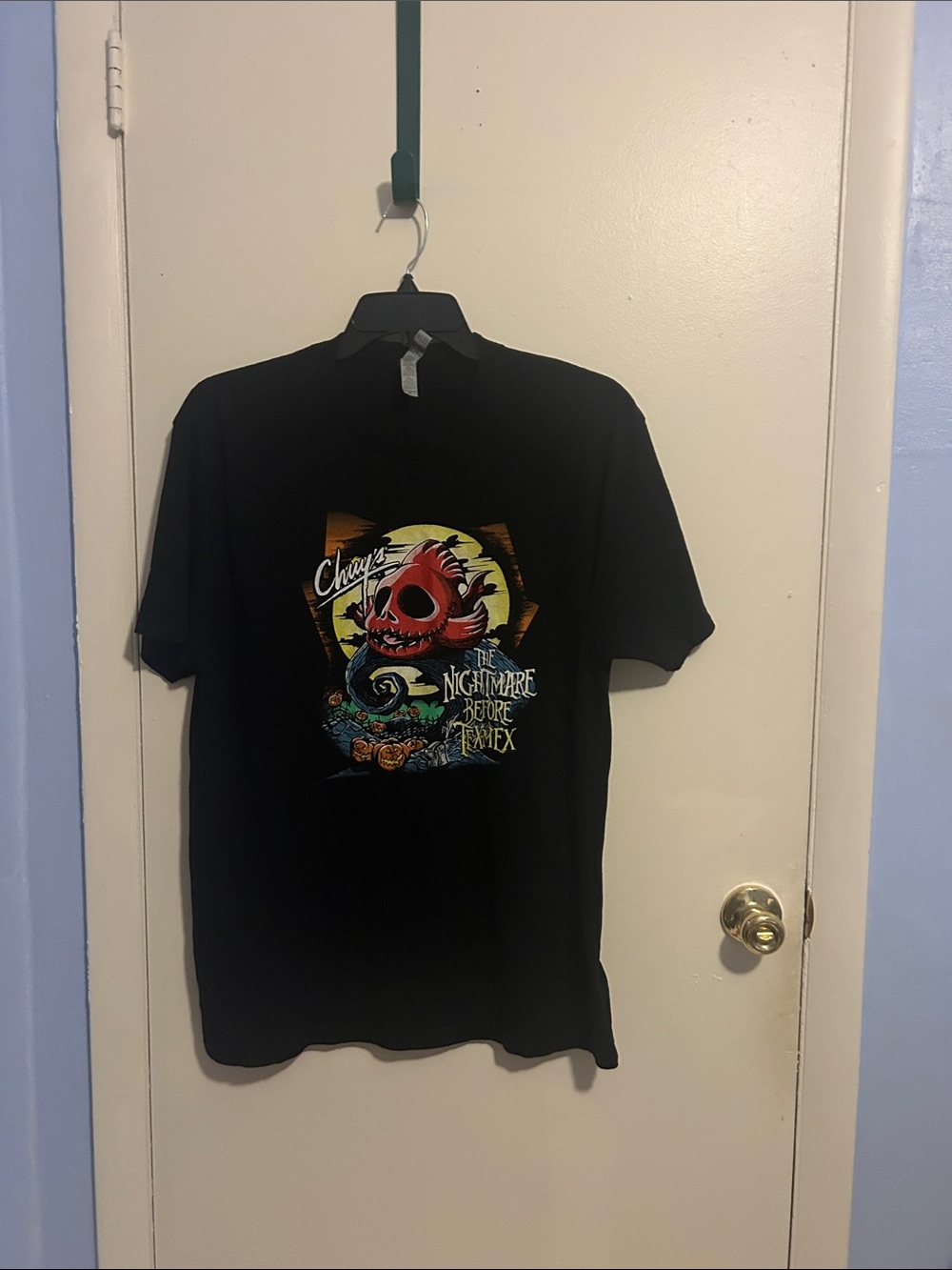 NextLevel Apparel Chey's The Nightmare Before TexMex Black Short Sleeve XL Shirt